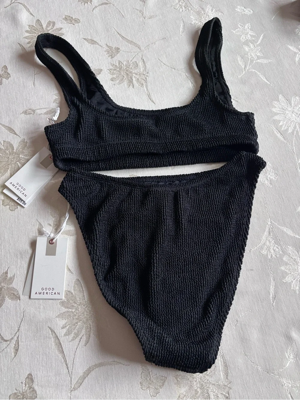 $311 Bundle 5 Pieces NWT Good American Bathing Suit Small/Medium Monokini Bikini